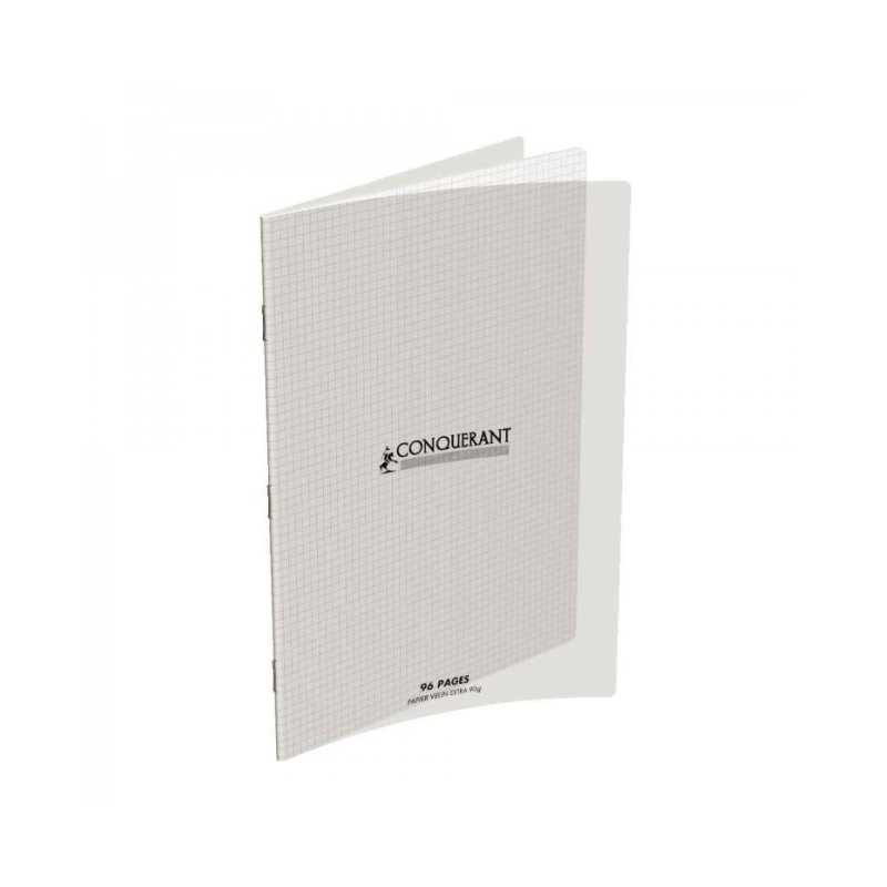 CAHIER AGRAFE 240X320  POLYPRO INCOLORE 90G 48P Q5/5