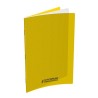 CAHIER AGRAFE 240x320 96P 90G Q5 JAUNE POLYPRO