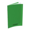 CAHIER AGRAFE 240x320 96P 90G Q5 VERT POLYPRO