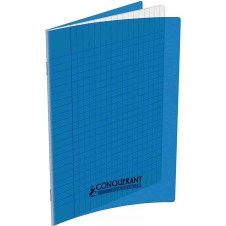 CAHIER AGRAFE 240X320 POLYPRO BLEU 90G 140P SEYES CLASSIQUE