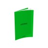 CAHIER AGRAFE 240X320 POLYPRO VERT 90G 140P SEYES CLASSIQUE