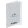 CAHIER TRAVAUX PRATIQUES AGRAFE 170X220 POLYPRO INCOLORE  90G/120G  64P SEY/UNI