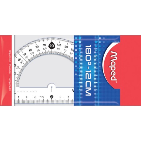 Rapporteur 180° base 12 cm - START