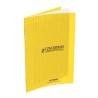 CAHIER AGRAFE 170X220 POLYPRO JAUNE 90G 96P SEYES CLASSIQUE