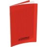 CAHIER AGRAFE 170X220 POLYPRO ROUGE 90G 96P SEYES CLASSIQUE