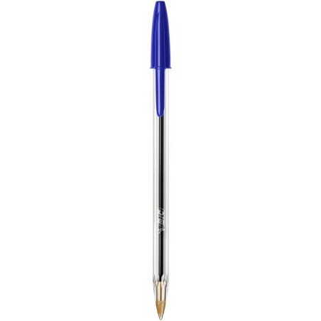 Stylo-bille Cristal - BLEU - Pointe de 1,0 mm - Bic