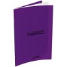 CAHIER AGRAFE 170X220 POLYPRO VIOLET 90G 96P SEYES CLASSIQUE