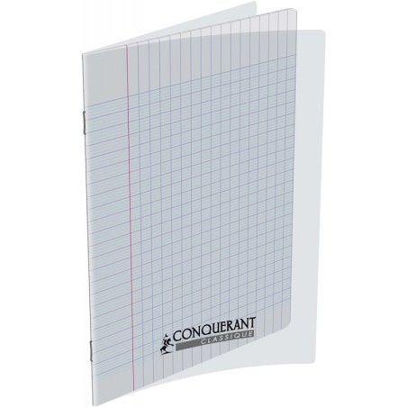 CAHIER AGRAFE 170X220 POLYPRO INCOLORE 90G 96P SEYES CLASSIQUE