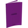 CAHIER AGRAFE 170X220 POLYPRO VIOLET  90G 32P SEYES CLASSIQUE