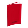 CAHIER AGRAFE 170X220 POLYPRO ROUGE 32P 90G SEY2,5MM CLASSIQUE