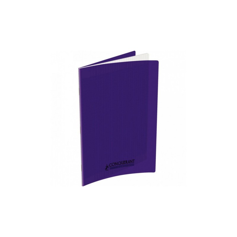 CAHIER AGRAFE A4 POLYPRO VIOLET 90G 96P SEYES CLASSIQUE