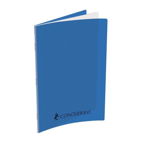 CAHIER AGRAFE A4 POLYPRO BLEU 70G 192P SEYES CLASSIQUE